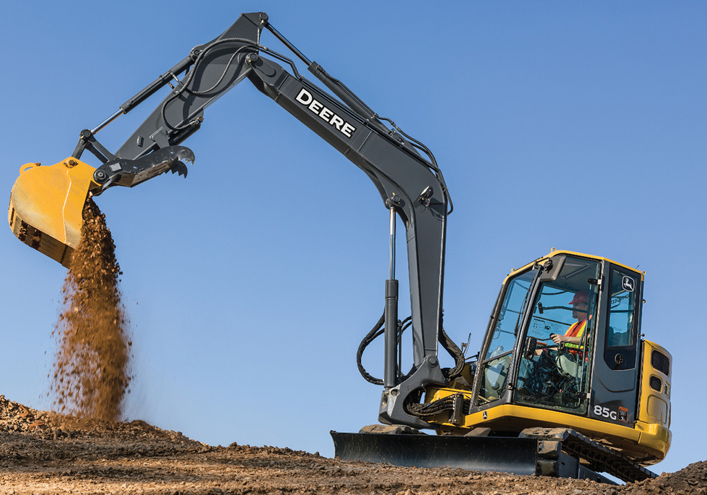 Excavator in Penticton